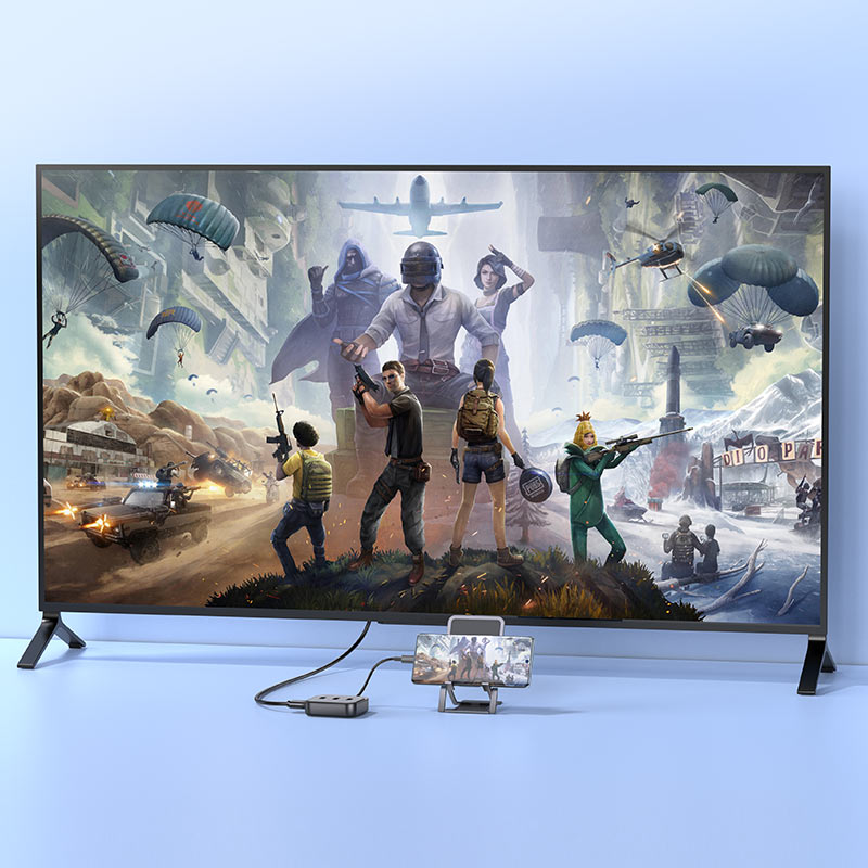 Type-C hub “HB36 Easy link” HDTV + USB-A3.0 + 2 × USB-A2.0  + Type-C