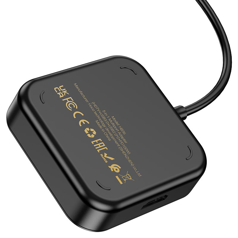 Type-C hub “HB36 Easy link” HDTV + USB-A3.0 + 2 × USB-A2.0  + Type-C