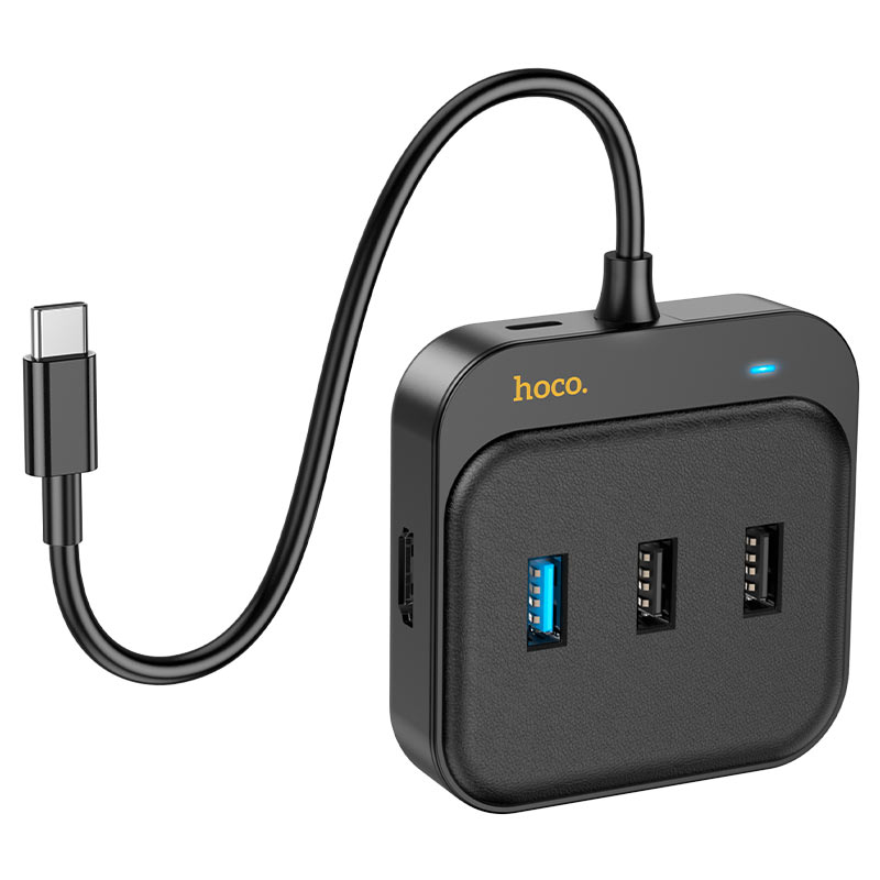 Type-C hub “HB38 Easy link” HDTV + SD/TF + USB-A3.0 + 2 × USB-A2.0 + Type-C