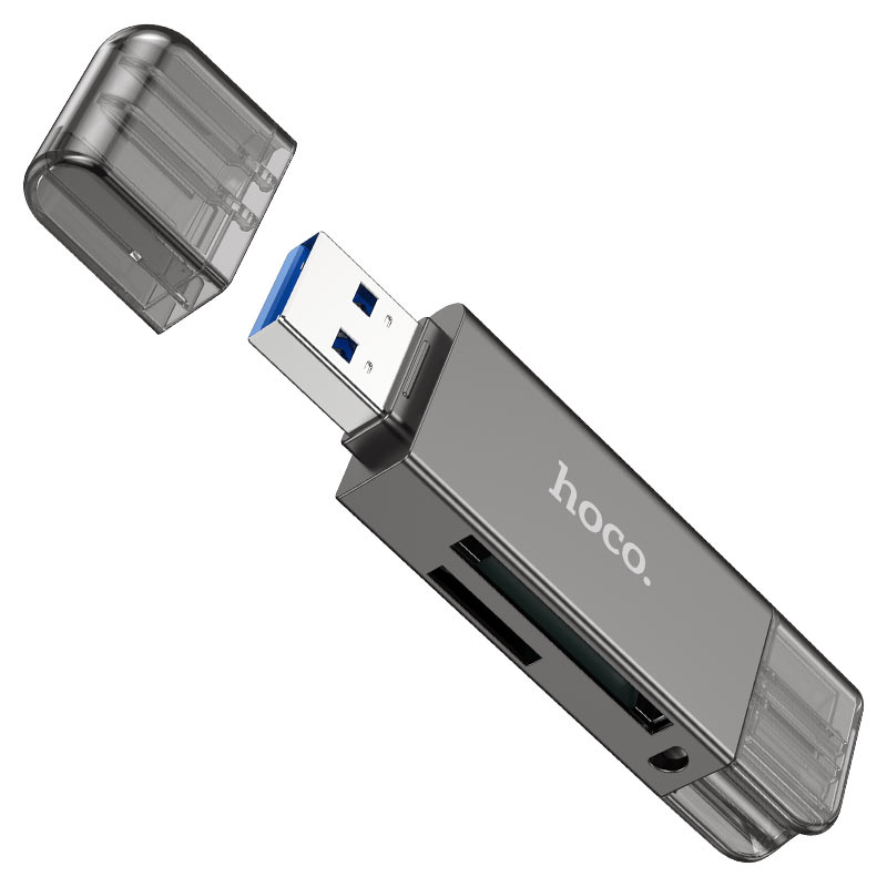Card reader “HB39” USB-A and Type-C 3.0