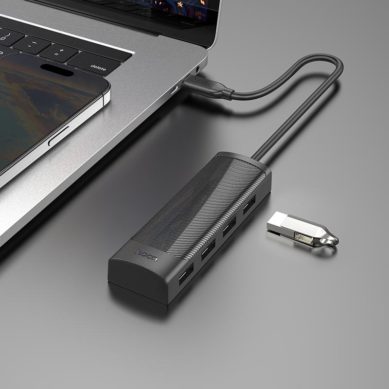 Type-C hub “HB41 Easy safety”  4 × USB-A2.0