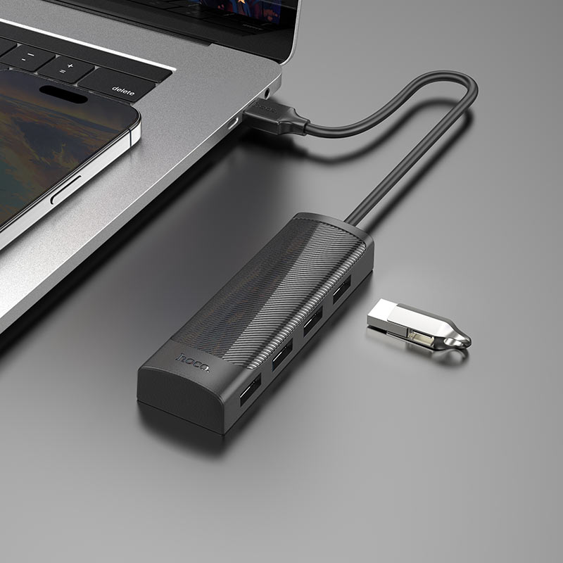 USB-A hub “HB41 Easy safety” 4 × USB-A2.0