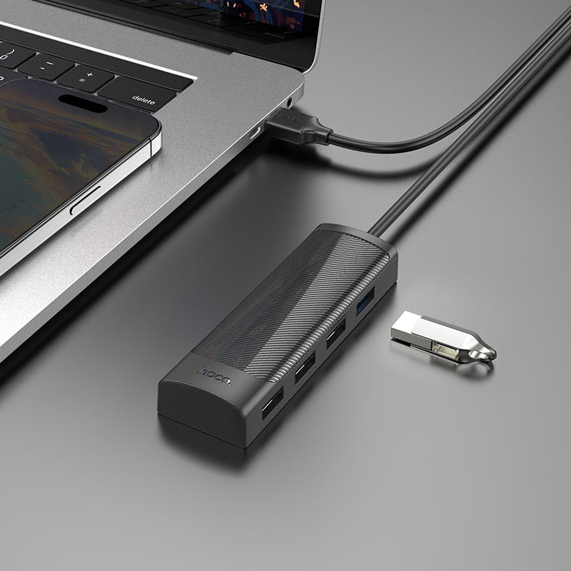 USB-A hub “HB41 Easy safety” USB-A3.0 + 3 × USB-A2.0