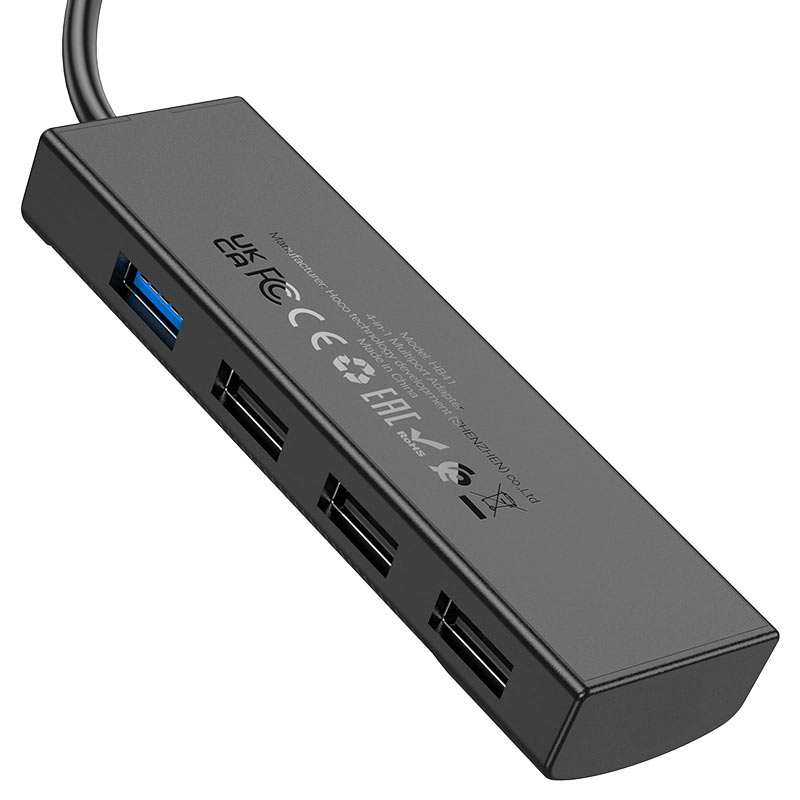 USB-A hub “HB41 Easy safety” USB-A3.0 + 3 × USB-A2.0