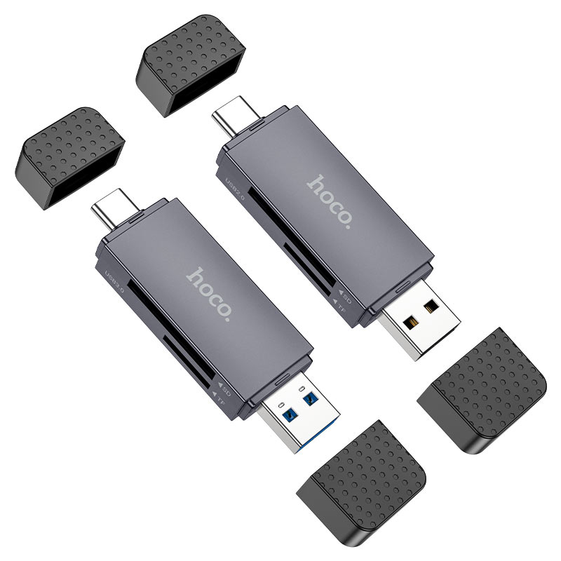 Card reader “HB45 Spirit” USB-A + Type-C 2.0 or 3.0