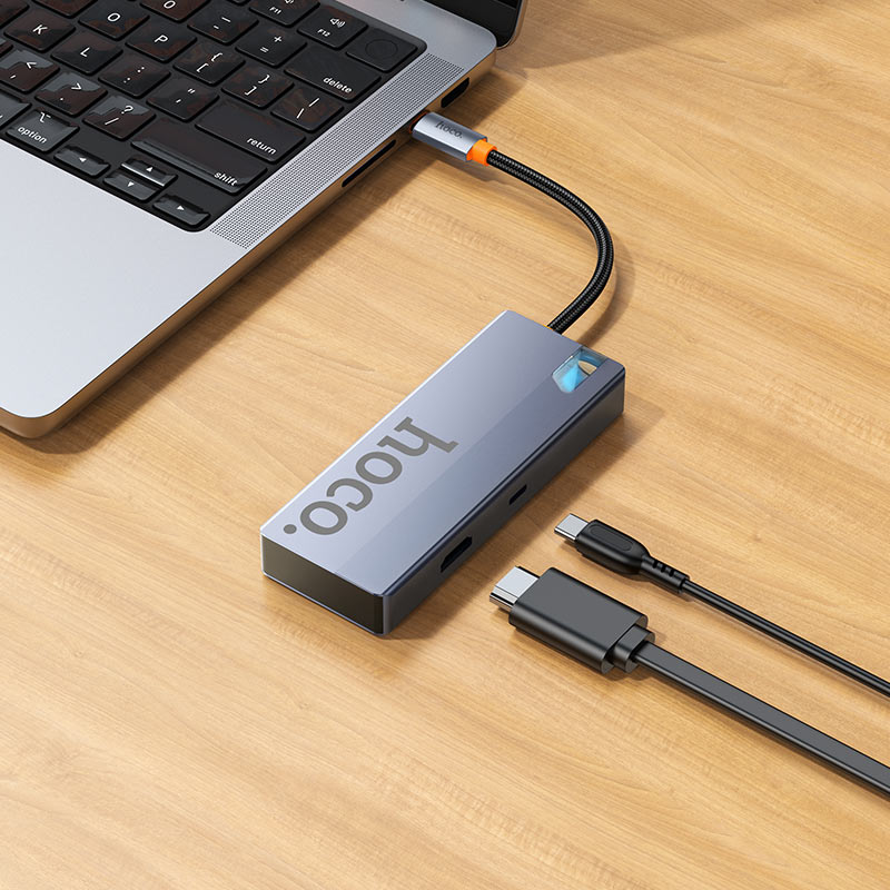 Type-C hub “HB50 Wow” 5-in-1 multifunctional