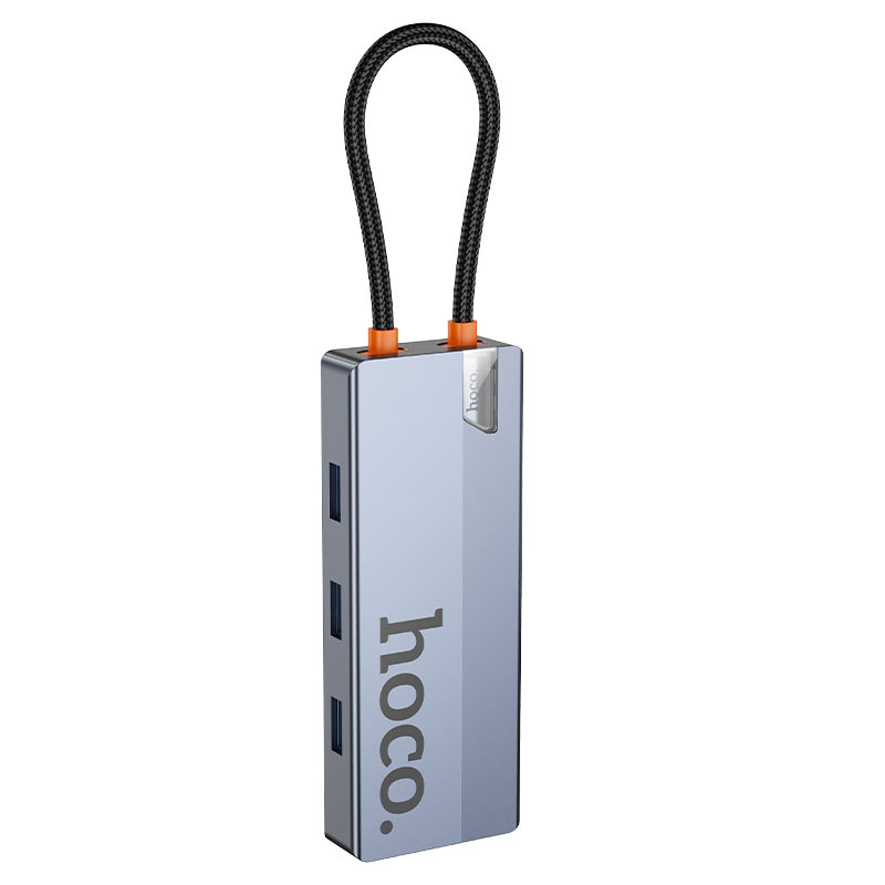 Type-C hub “HB51 Wow” 6-in-1 multifunctional