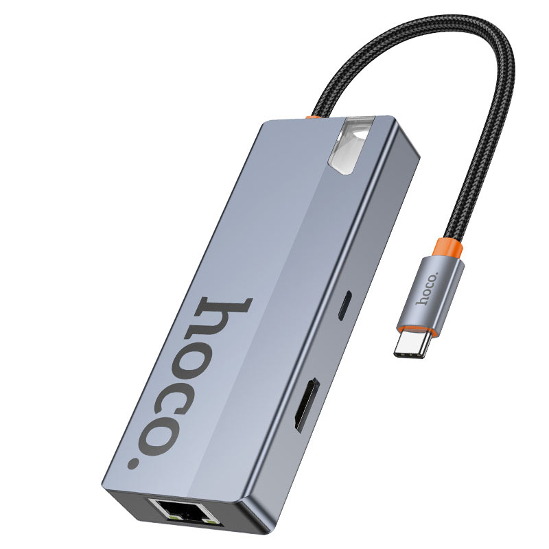 Type-C hub “HB51 Wow” 6-in-1 multifunctional