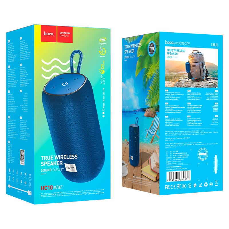 Wireless speaker “HC10 Sonar” sports portable loudspeaker