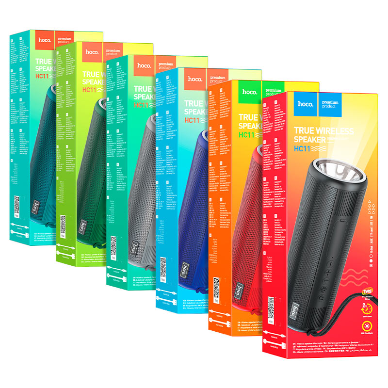 Wireless speaker “HC11 Bora” sports portable loudspeaker