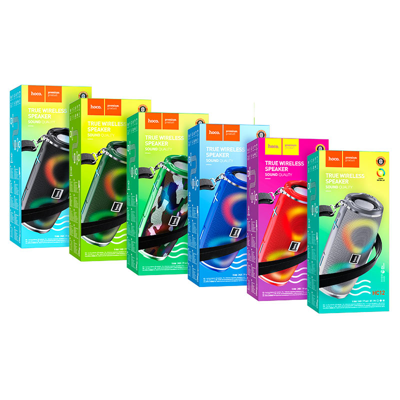Wireless speaker “HC12” sports portable loudspeaker