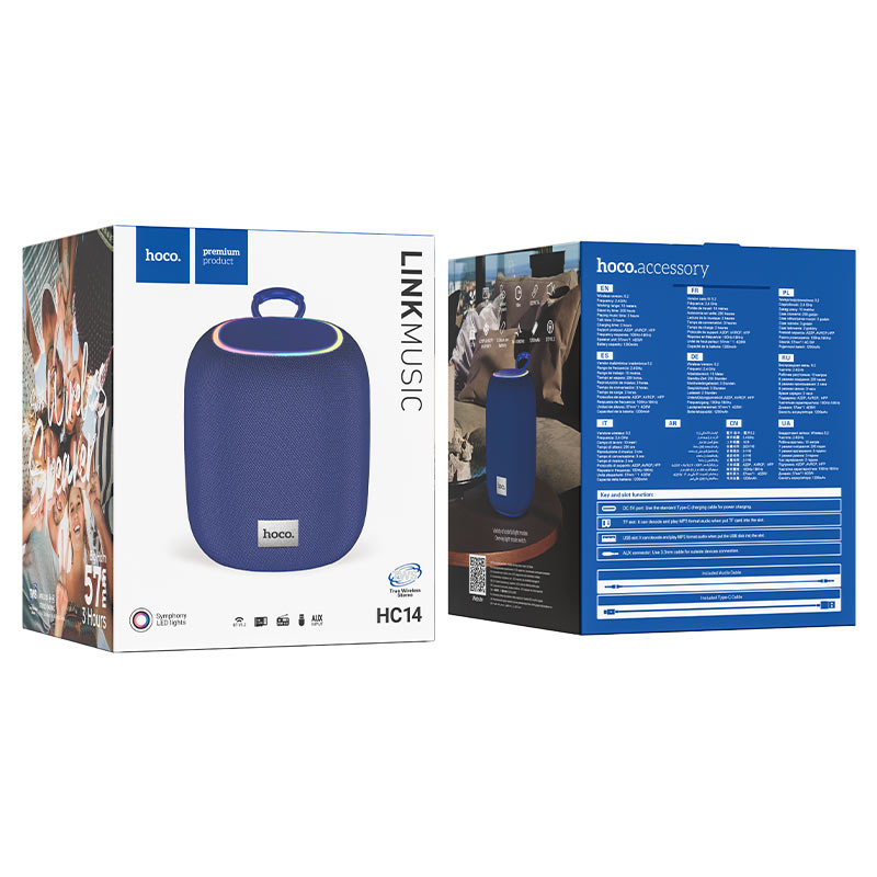 Wireless speaker “HC14 Link” sports portable loudspeaker