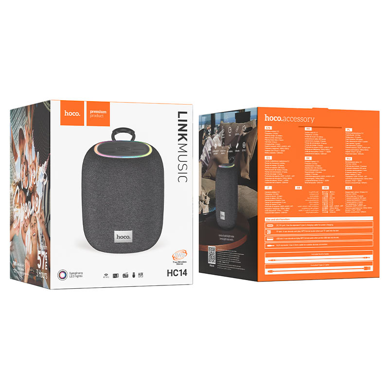 Wireless speaker “HC14 Link” sports portable loudspeaker