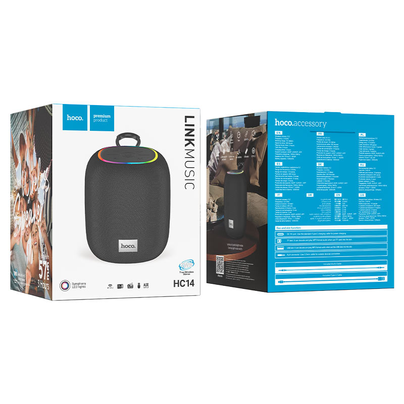 Wireless speaker “HC14 Link” sports portable loudspeaker