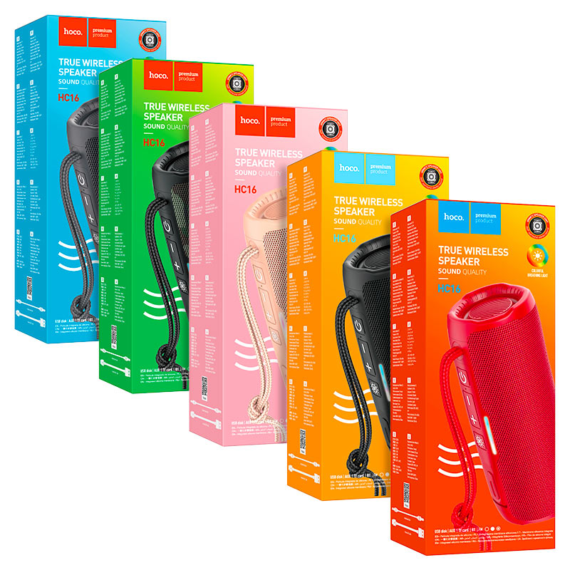 Wireless speaker “HC16 Vocal” portable loudspeaker