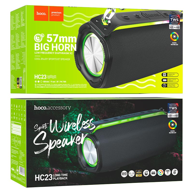 Wireless speaker “HC23 Rick” portable loudspeaker