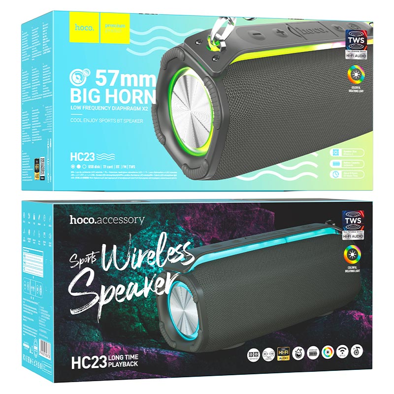 Wireless speaker “HC23 Rick” portable loudspeaker