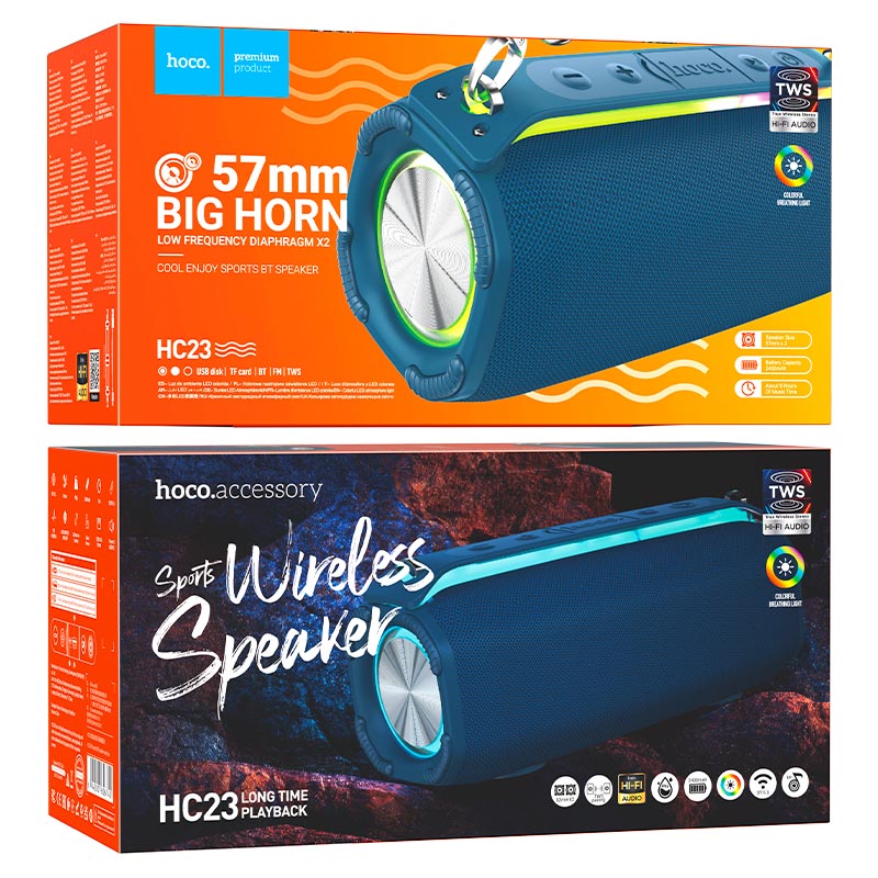 Wireless speaker “HC23 Rick” portable loudspeaker