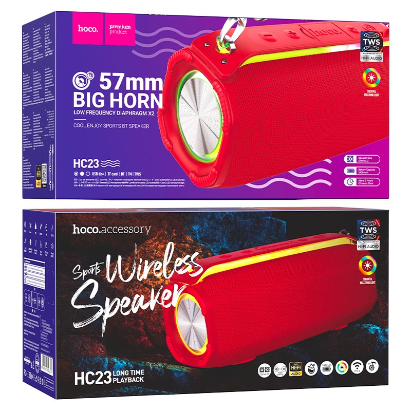 Wireless speaker “HC23 Rick” portable loudspeaker