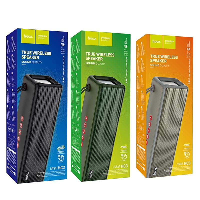 Wireless speaker “HC3 Bounce” sports portable loudspeaker