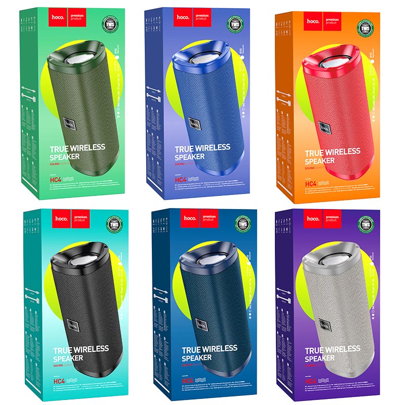 Wireless speaker “HC4 Bella” sports portable loudspeaker