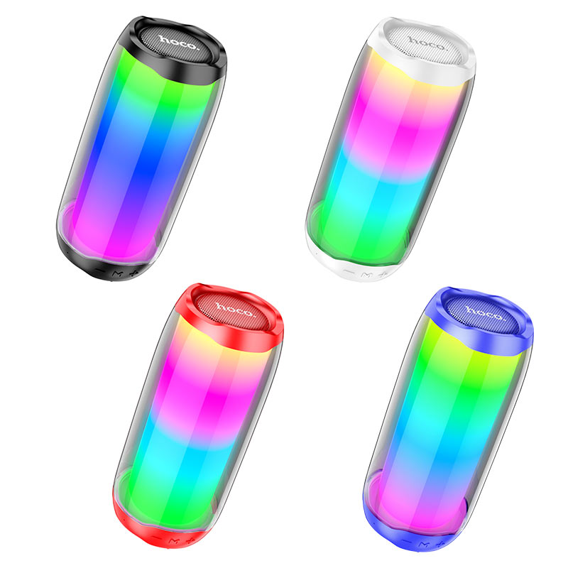 Wireless speaker “HC8 Pulsating” luminous portable loudspeaker