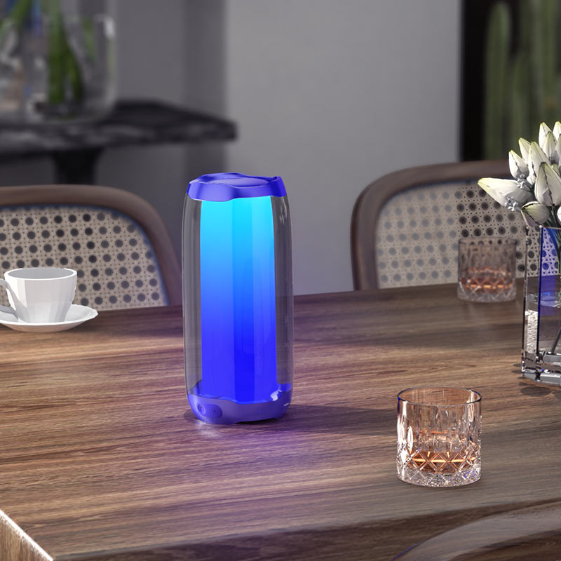 Wireless speaker “HC8 Pulsating” luminous portable loudspeaker