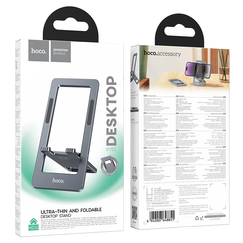 Tabletop holder “HD11 Volar” folding stand