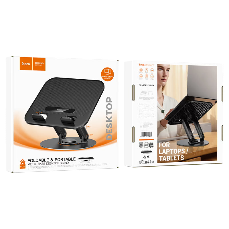 Tabletop holder “HD14 Hope” rotating laptop stand