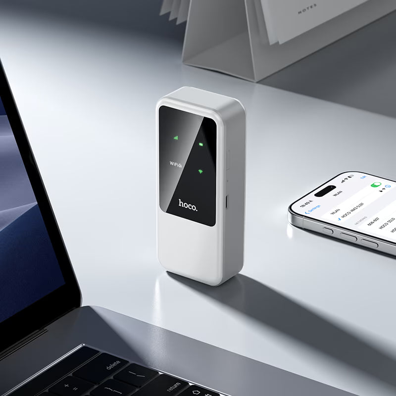 Portable Wi-Fi 6 sim router “HI42” 4G 8hrs