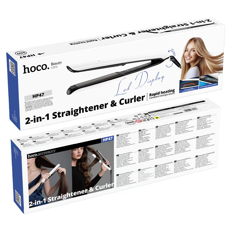 Dual-function hair styler “HP47 Explicit”