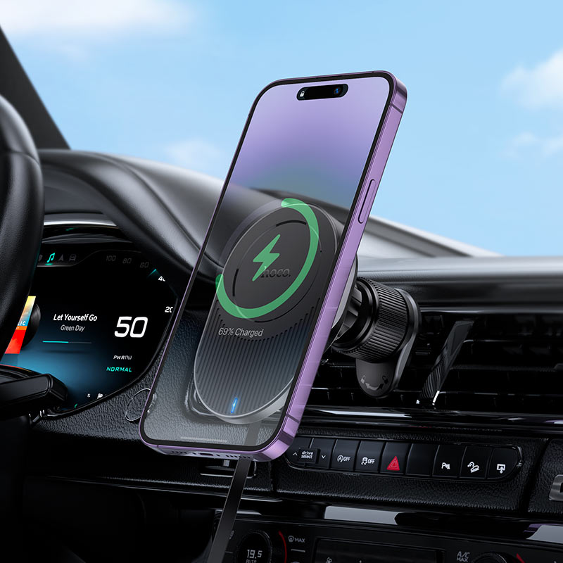 Car wireless charger “HW12 Guardian” for air outlet