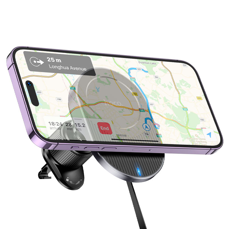Car wireless charger “HW12 Guardian” for air outlet