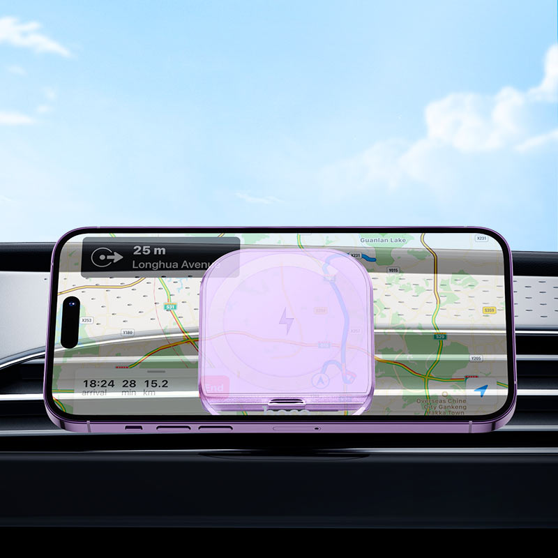Car wireless charger “HW17 Crystal” for air outlet
