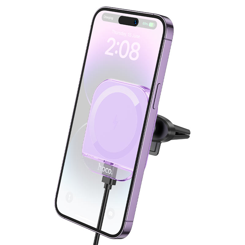 Car wireless charger “HW17 Crystal” for air outlet
