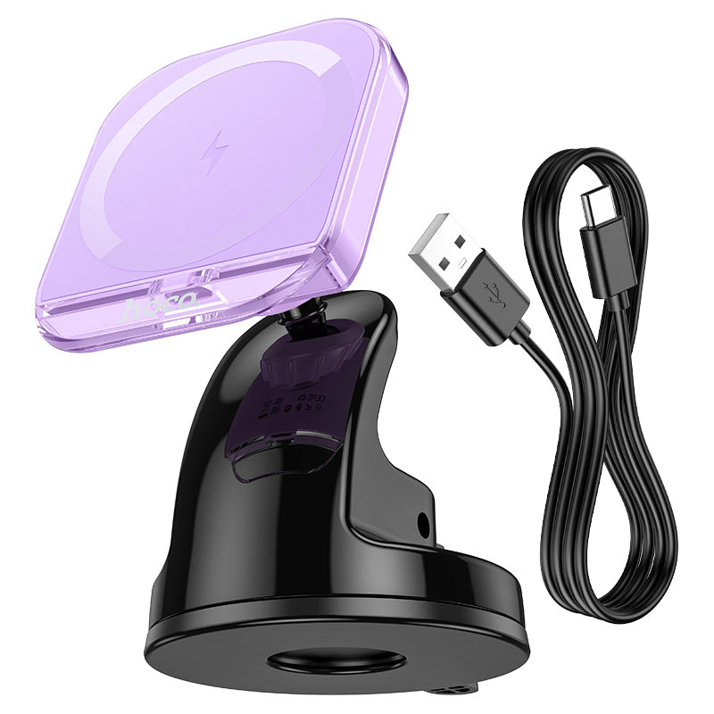 Car wireless charger “HW18 Crystal” for dashboard