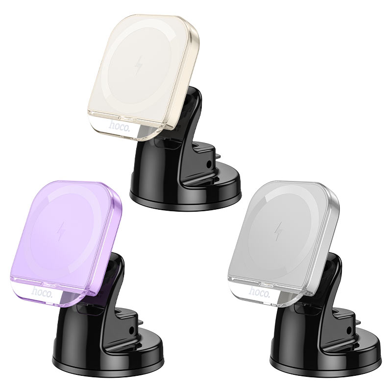 Car wireless charger “HW18 Crystal” for dashboard