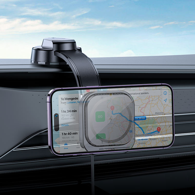 Car wireless charger “HW24 Might” for dashboard