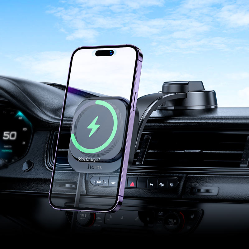 Car wireless charger “HW24 Might” for dashboard