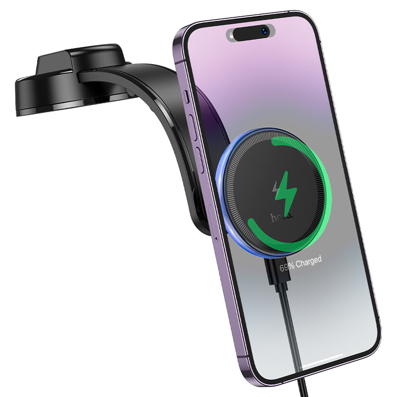 Car wireless charger “HW25 Neon” for dashboard