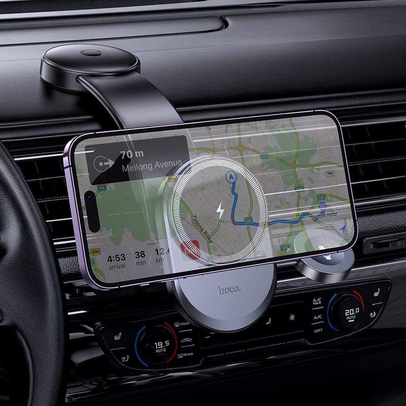 Car wireless charger “HW28 Excelso” 2-in-1 for dashboard