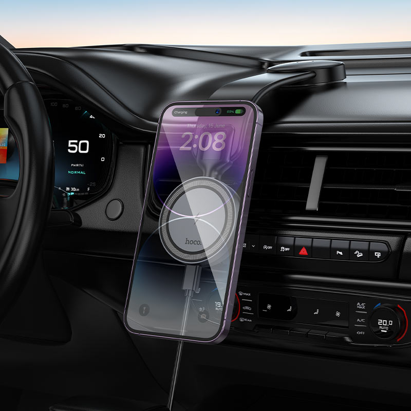 Car wireless charger “HW29 Totem” for dashboard