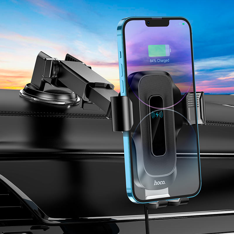 Car wireless charger “HW3 Wise” for dashboard