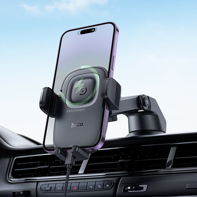Car wireless charger “HW32 Crown” for dashboard