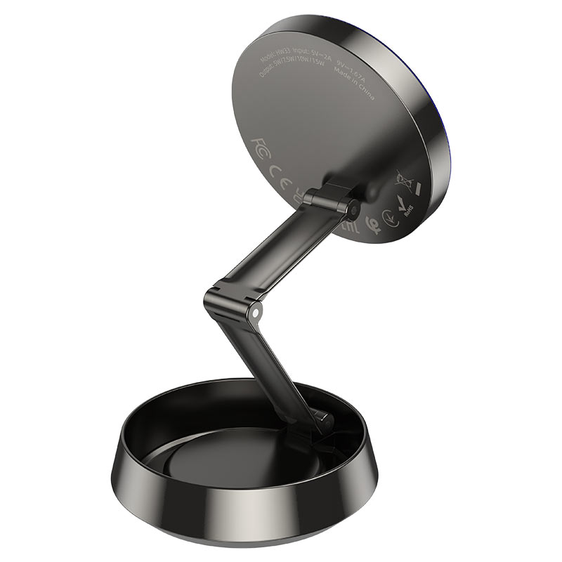 Car wireless charger “HW33” for dashboard