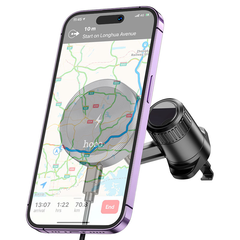 Car wireless charger “HW6 Vision” for air outlet