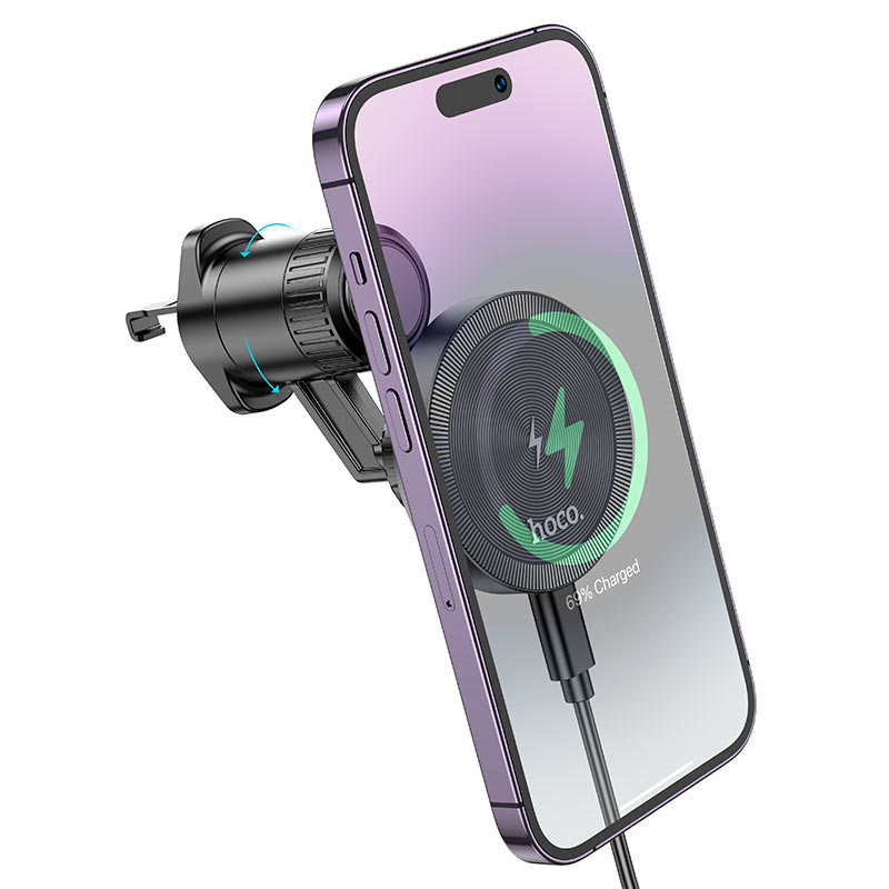 Car wireless charger “HW6 Vision” for air outlet