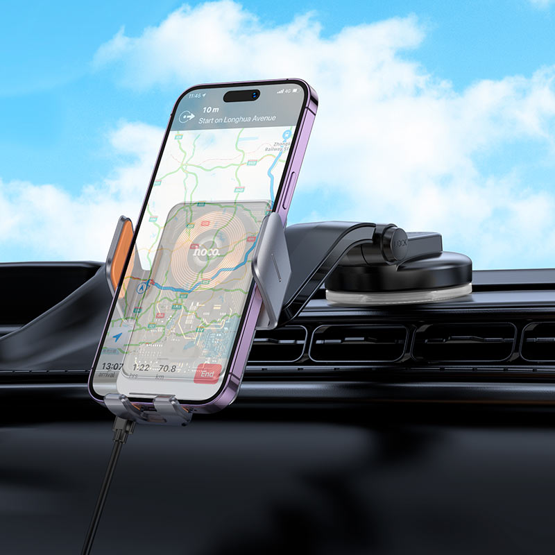 Car wireless charger “HW8” for dashboard