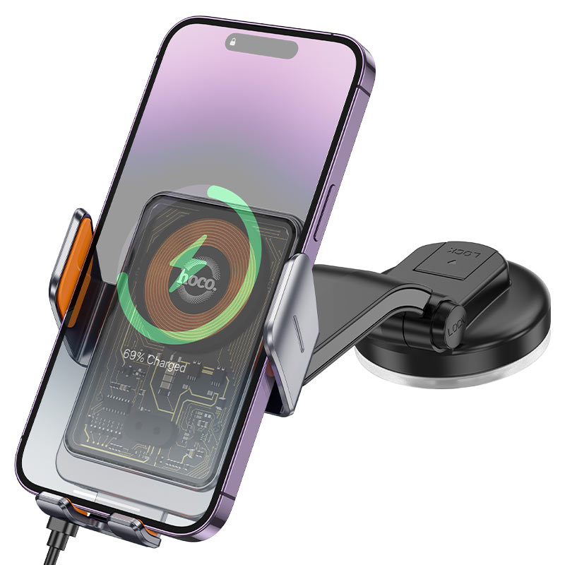 Car wireless charger “HW8” for dashboard