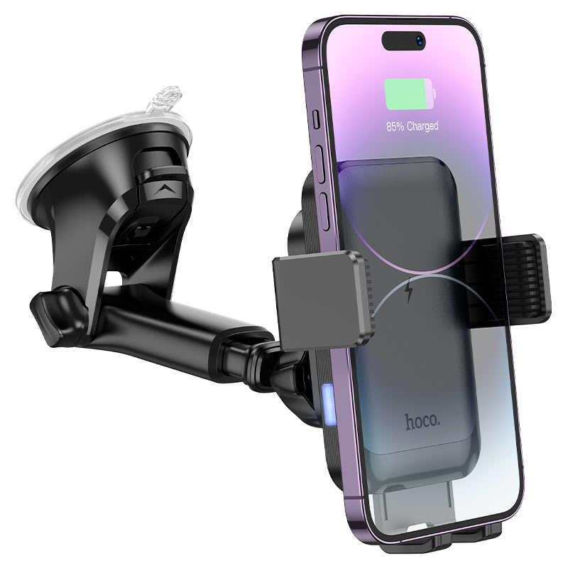 Car wireless charger “HW9 Climber” for dashboard and air outlet